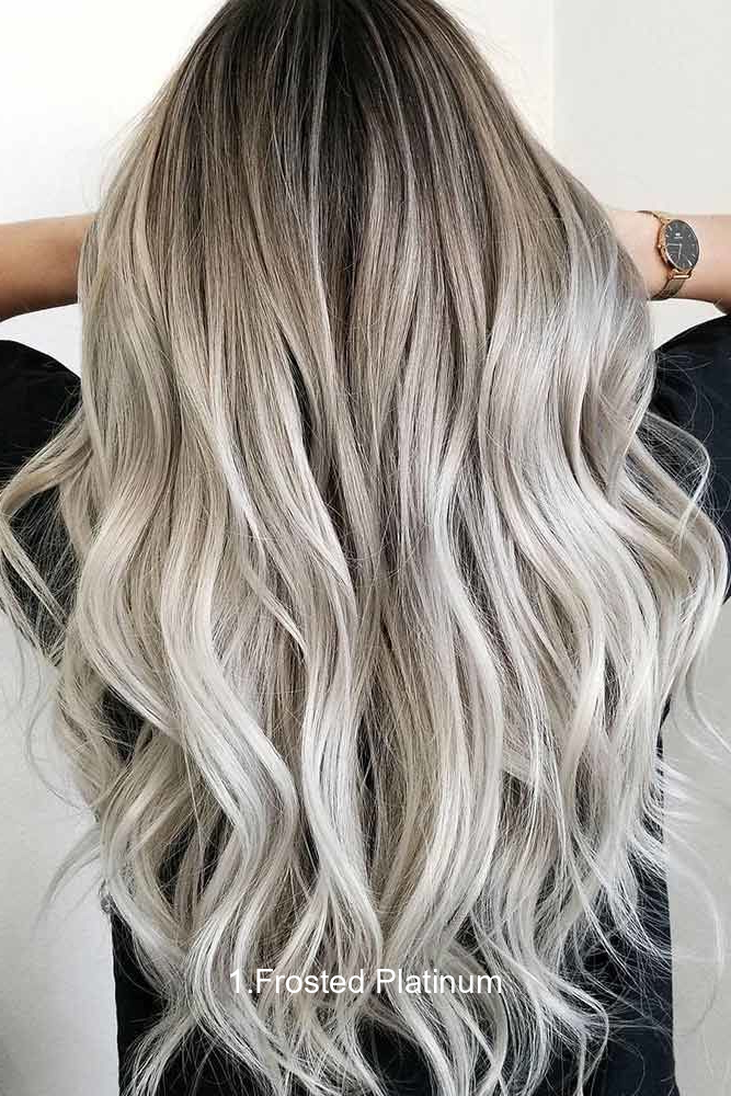 1.Frosted Platinum