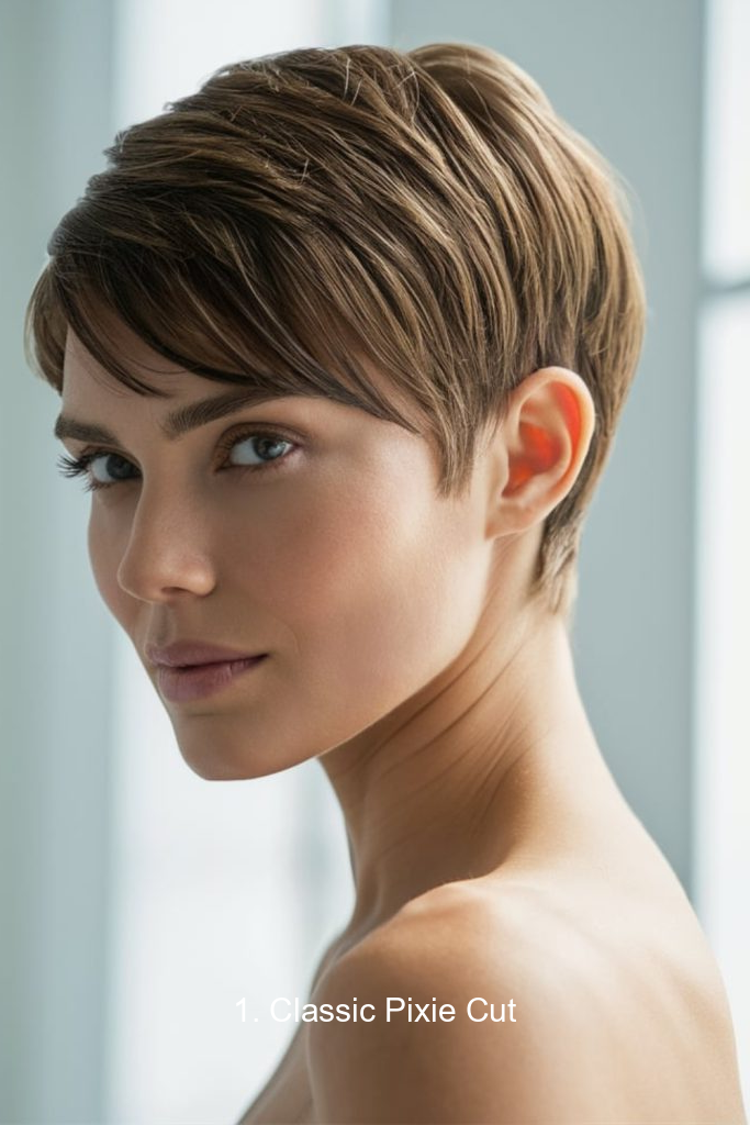 1. Classic Pixie Cut