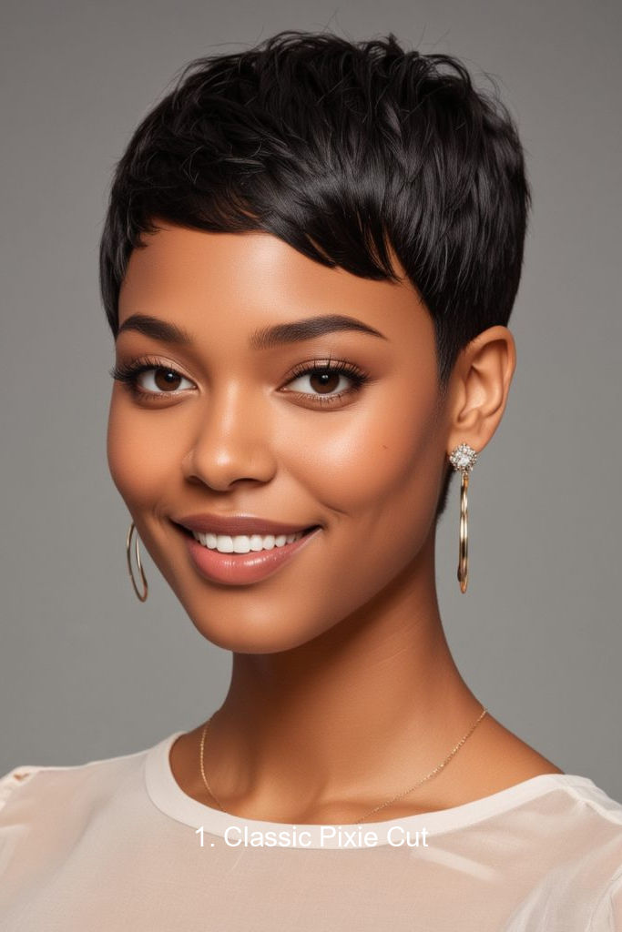 1. Classic Pixie Cut