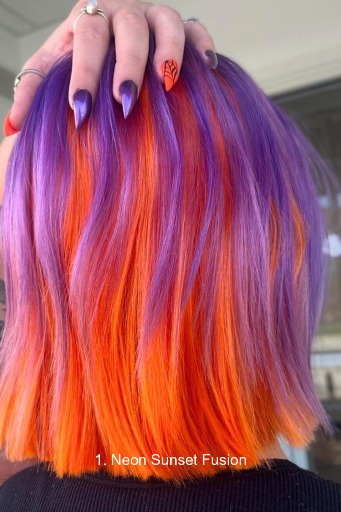1. Neon Sunset Fusion