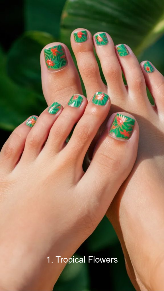 1. Tropical Flowers