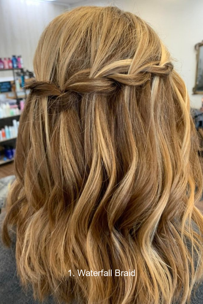 1. Waterfall Braid