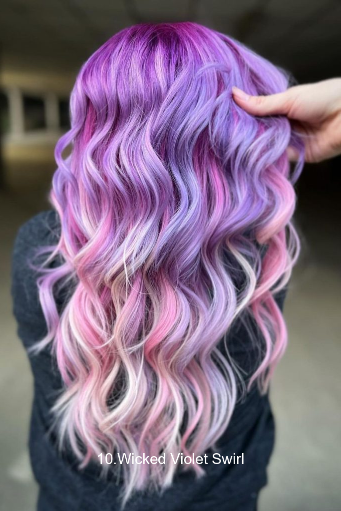 10.Wicked Violet Swirl