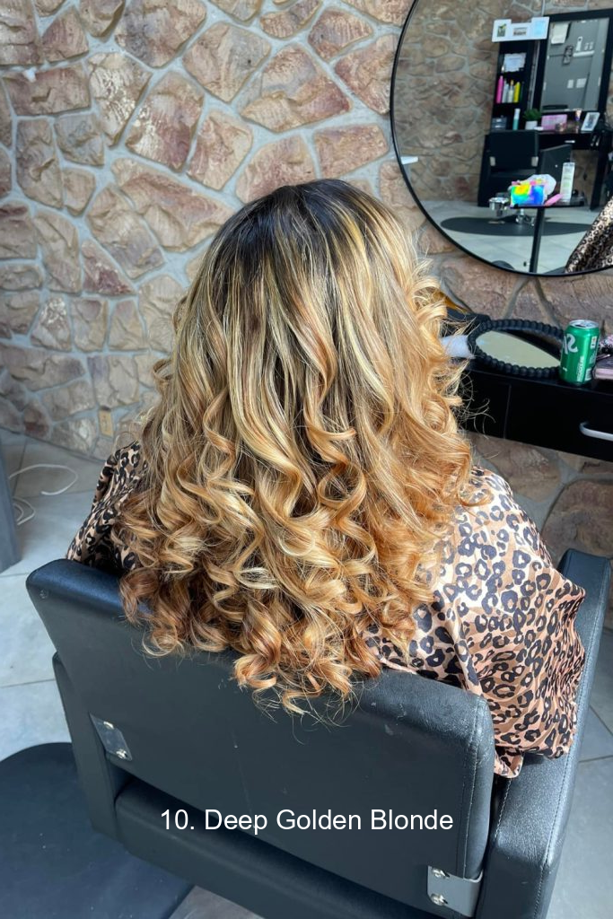 10. Deep Golden Blonde