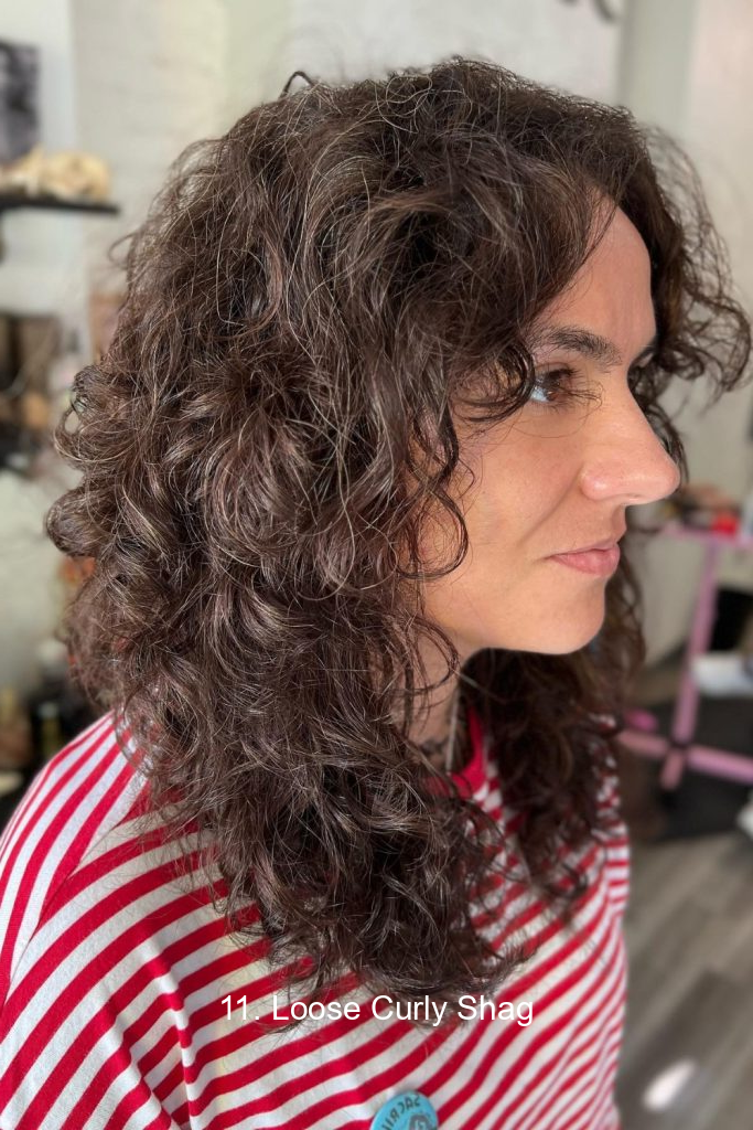 11. Loose Curly Shag