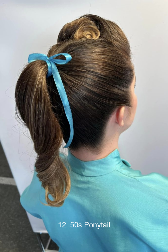 12. 50s Ponytail