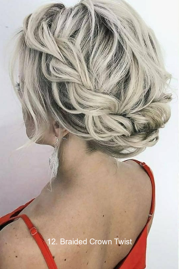 12. Braided Crown Twist