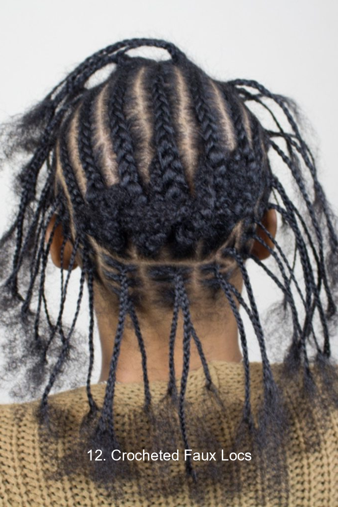 12. Crocheted Faux Locs