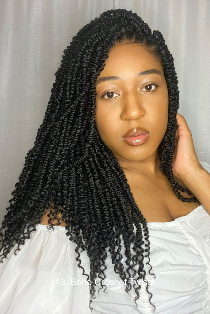 13. Boho Crochet Twists