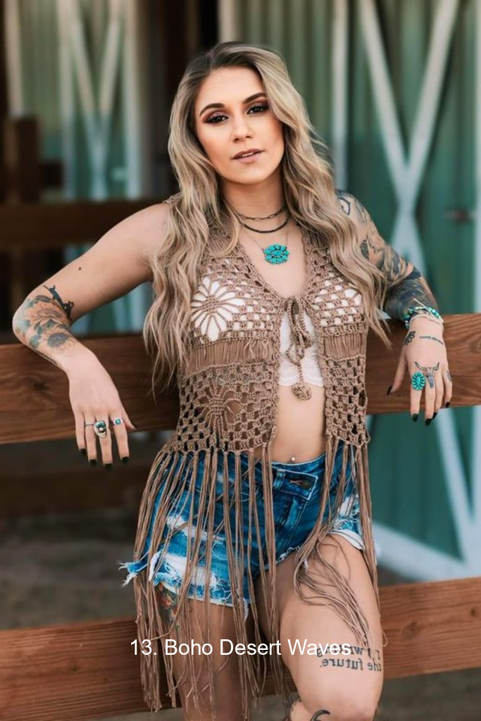 13. Boho Desert Waves