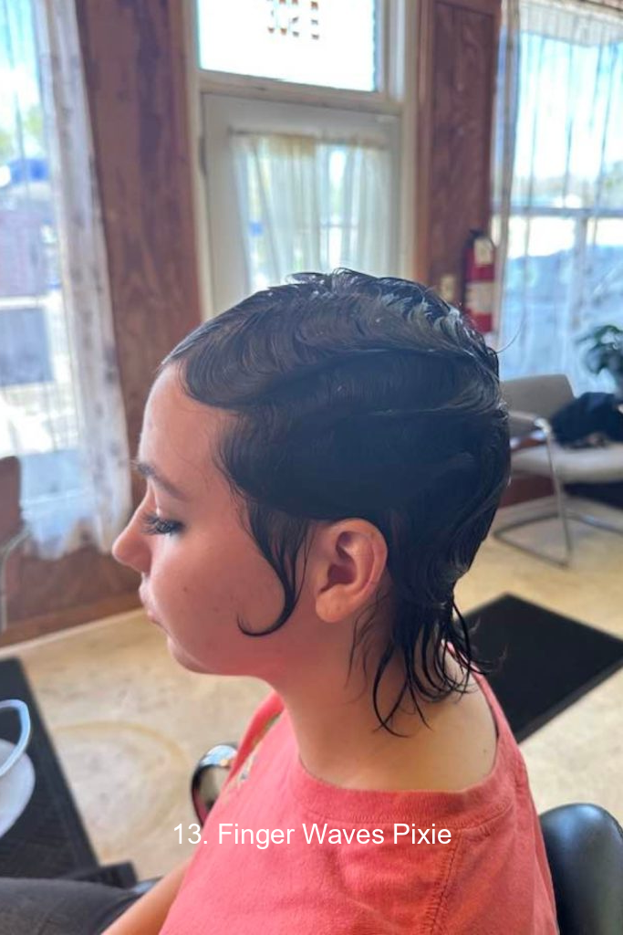 13. Finger Waves Pixie