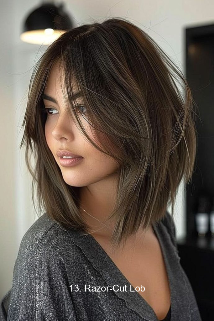 13. Razor-Cut Lob