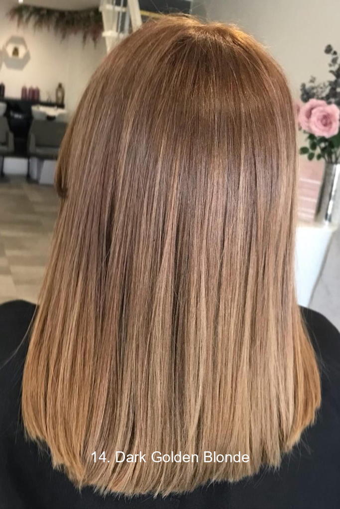 14. Dark Golden Blonde
