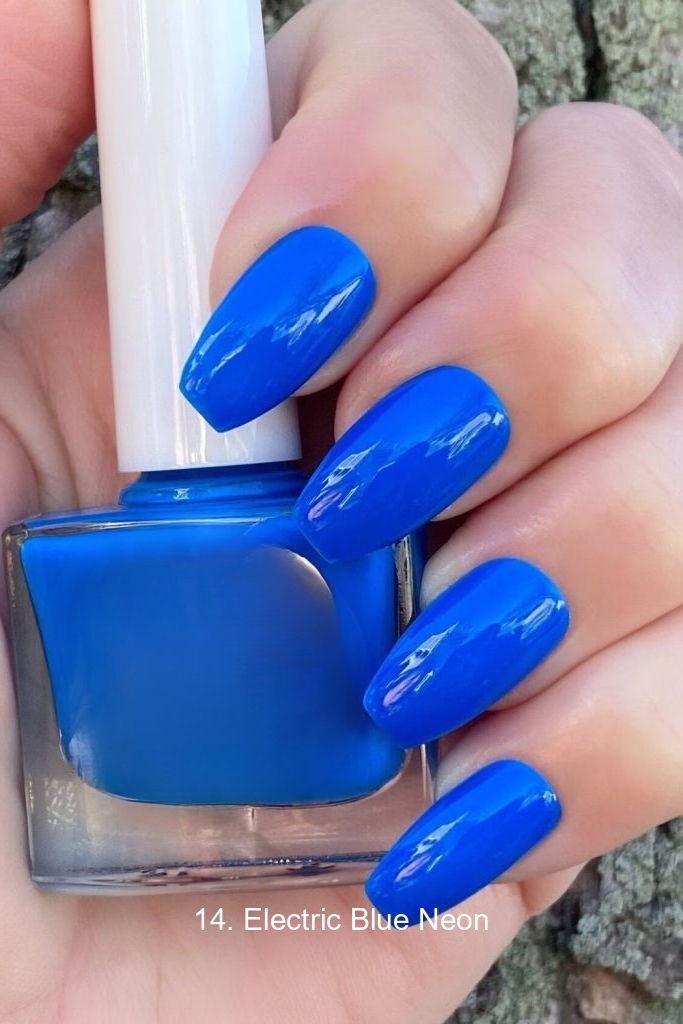 14. Electric Blue Neon