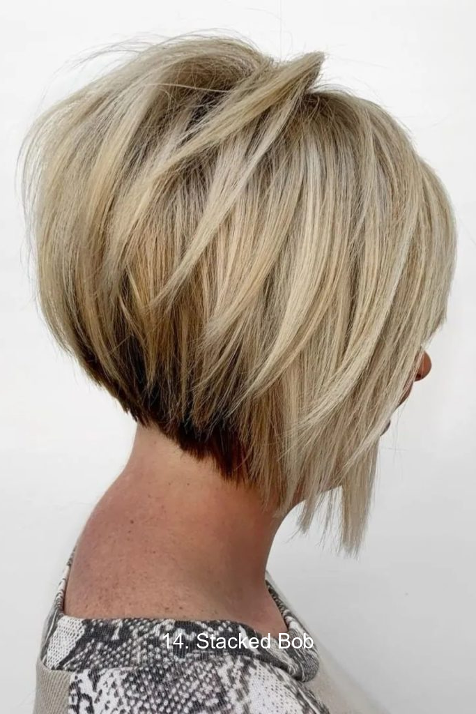 14. Stacked Bob