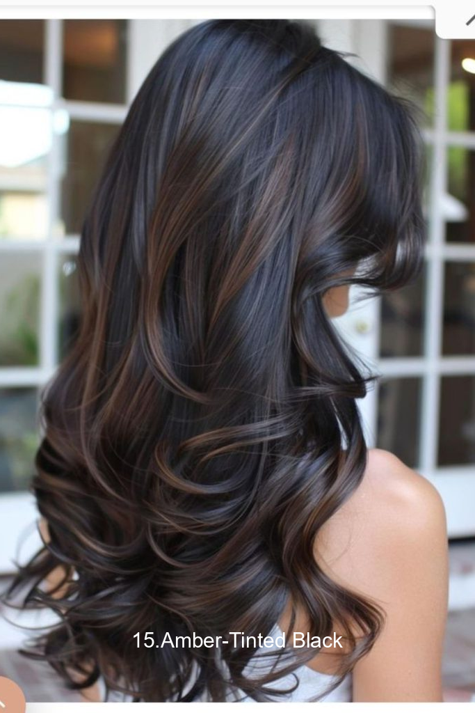 15.Amber-Tinted Black