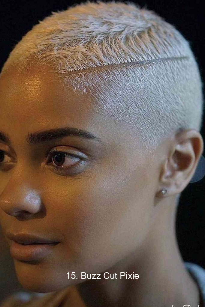 15. Buzz Cut Pixie