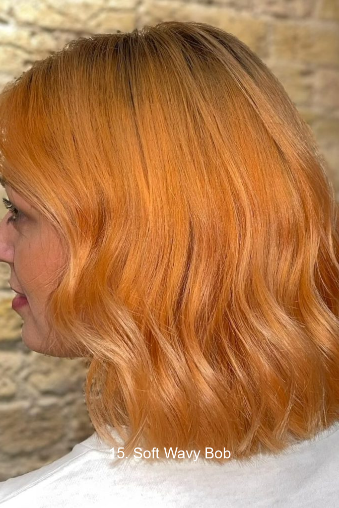 15. Soft Wavy Bob