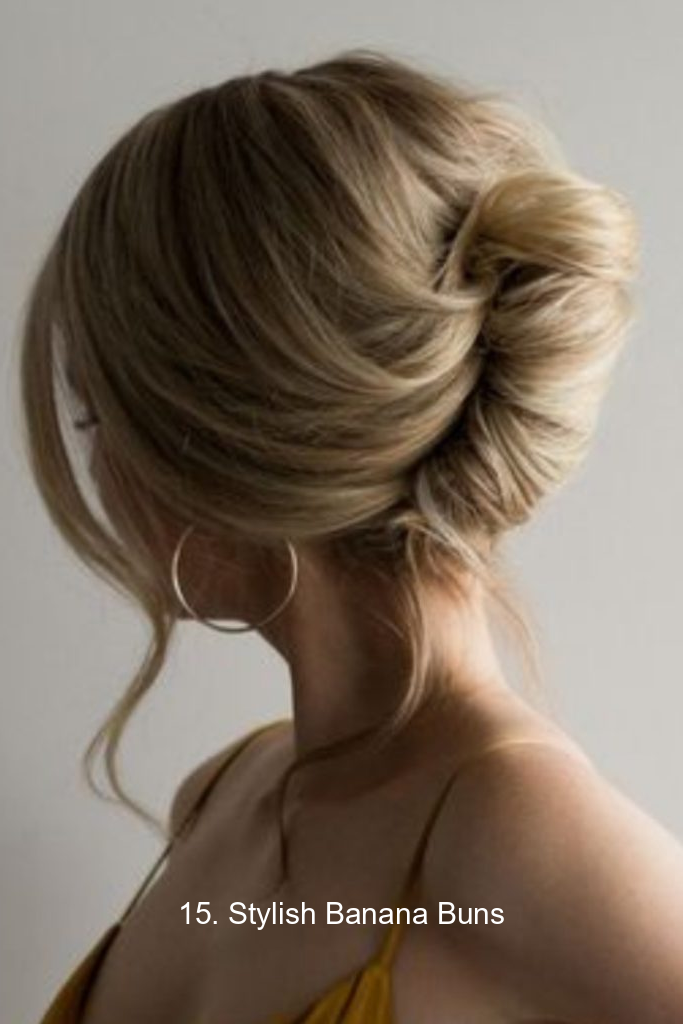 15. Stylish Banana Buns