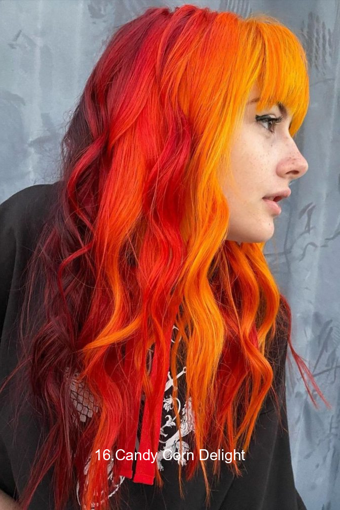 16.Candy Corn Delight