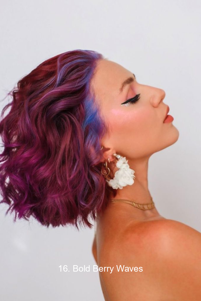 16. Bold Berry Waves
