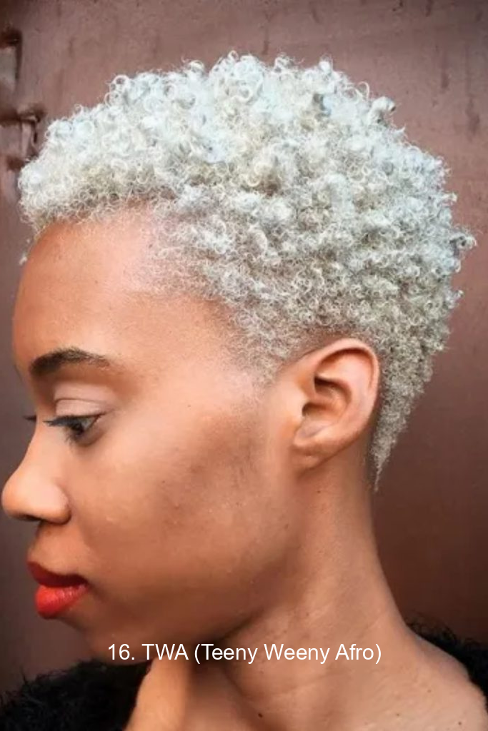 16. TWA (Teeny Weeny Afro)