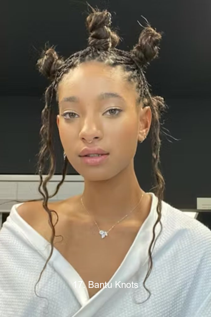 17. Bantu Knots