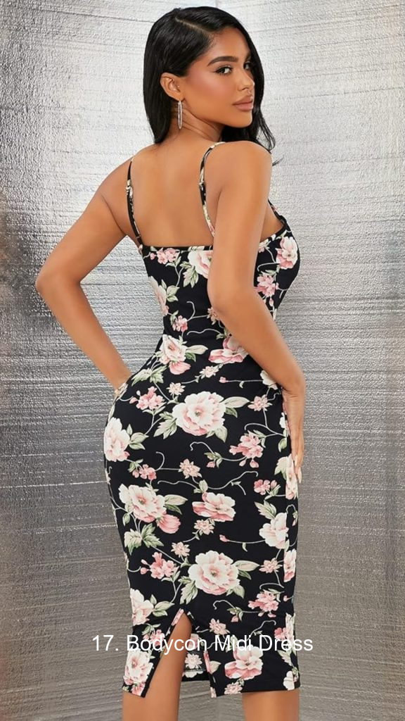 17. Bodycon Midi Dress