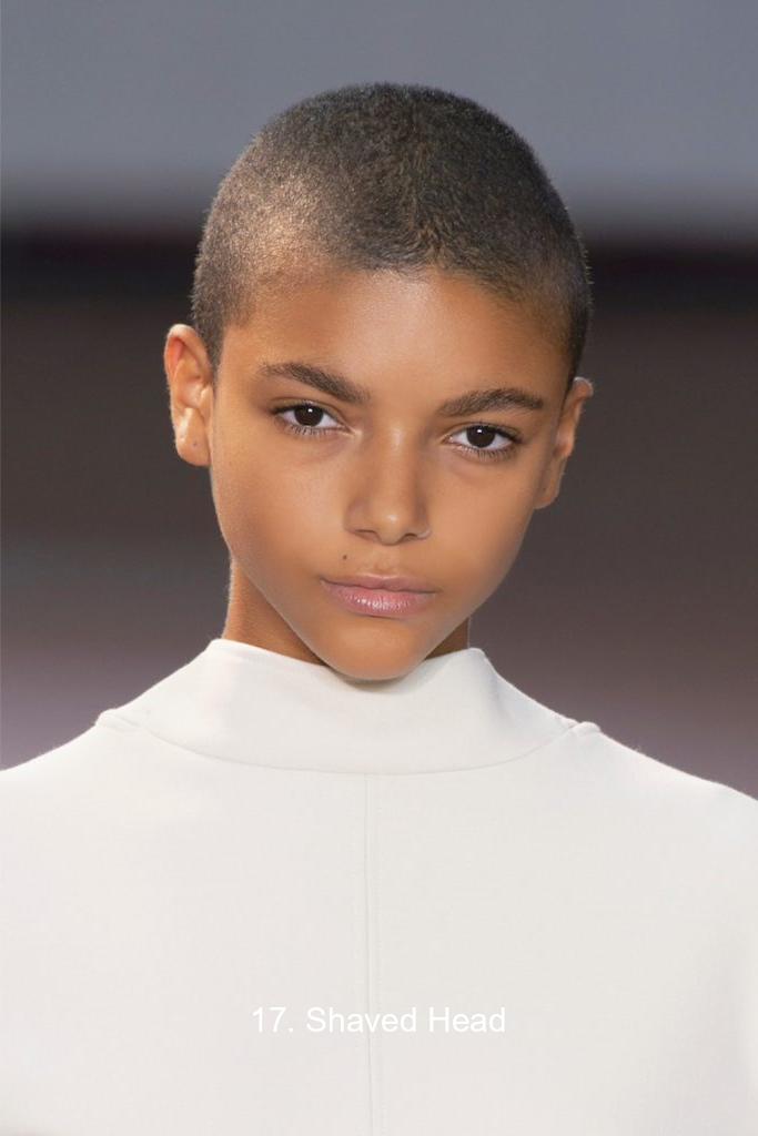 17. Shaved Head