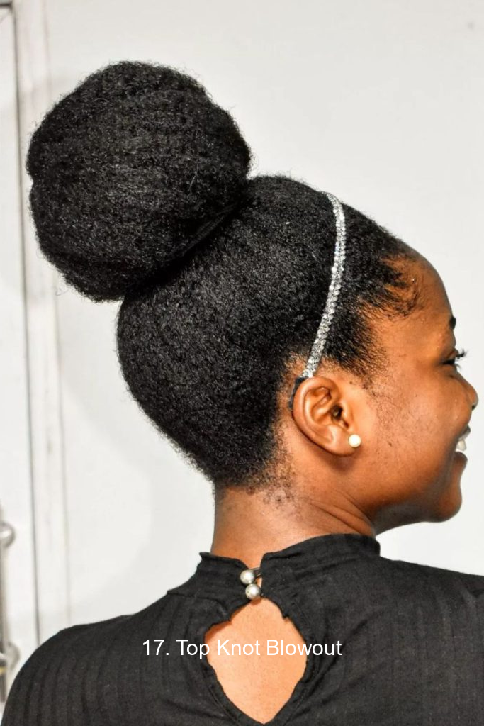17. Top Knot Blowout