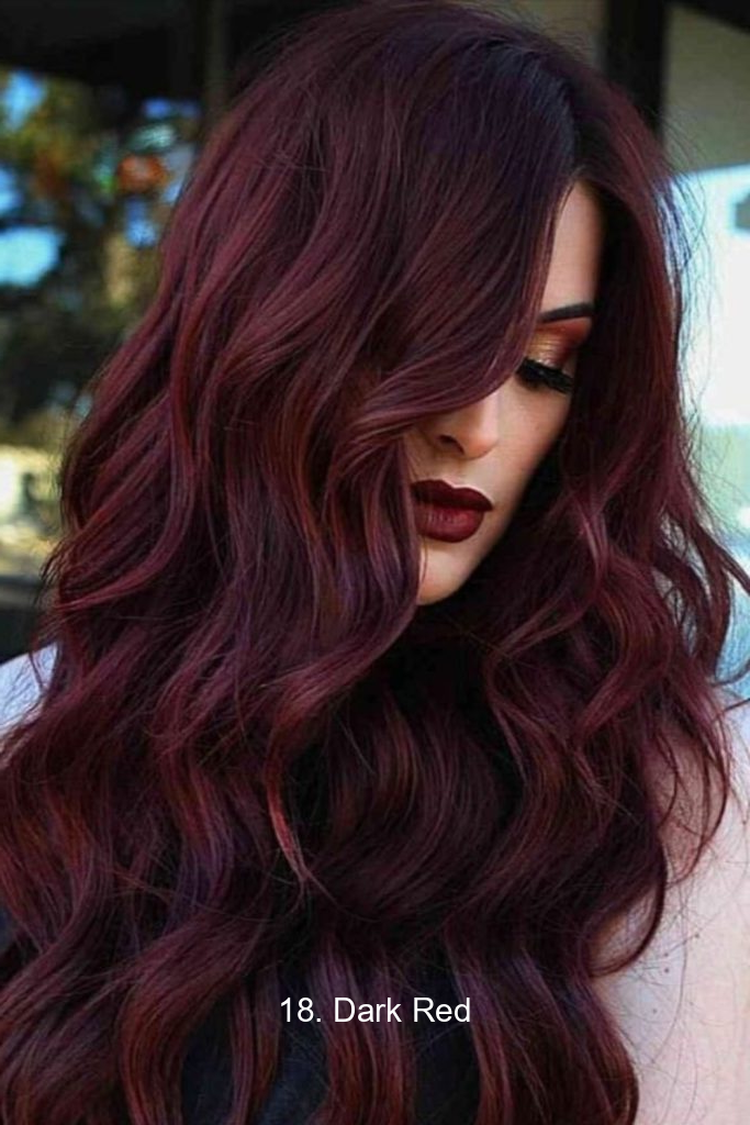 18. Dark Red