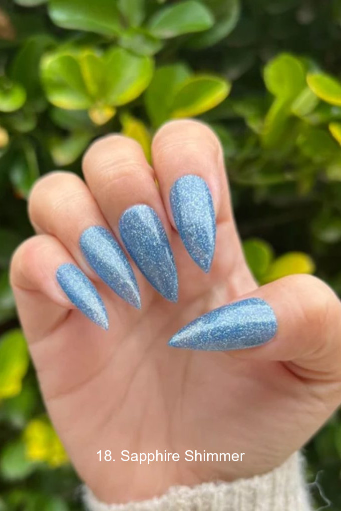 18. Sapphire Shimmer