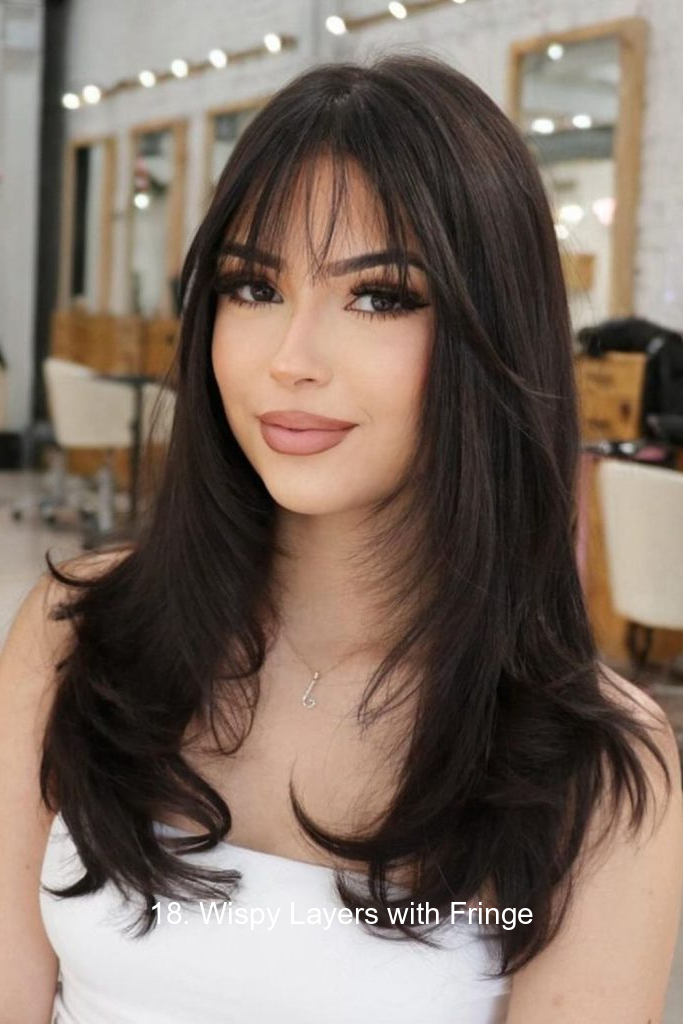 18. Wispy Layers with Fringe