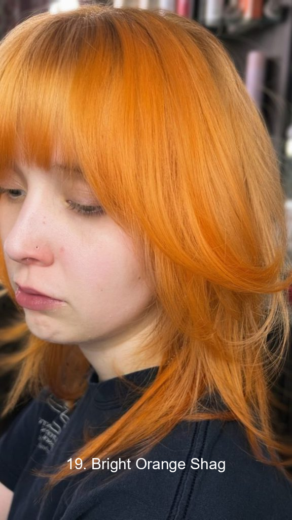 19. Bright Orange Shag