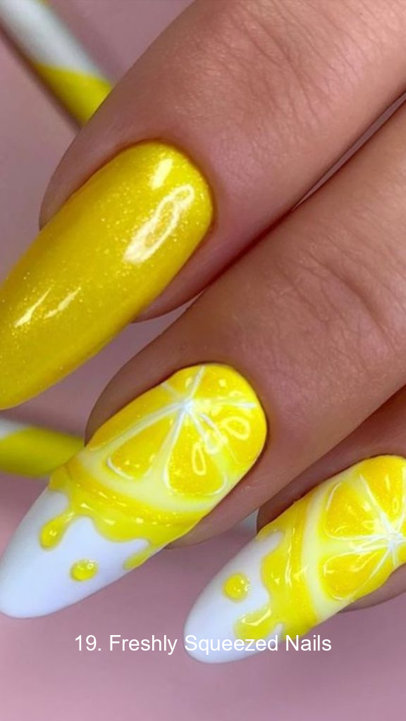 19. Freshly Squeezed Nails