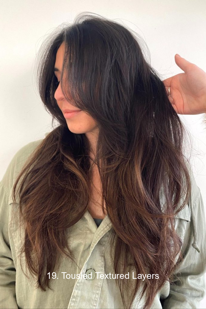 19. Tousled Textured Layers