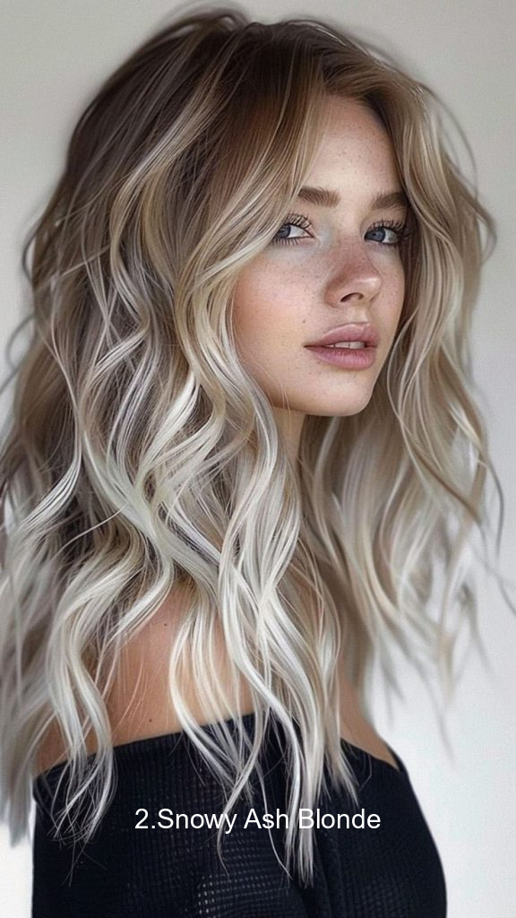 2.Snowy Ash Blonde