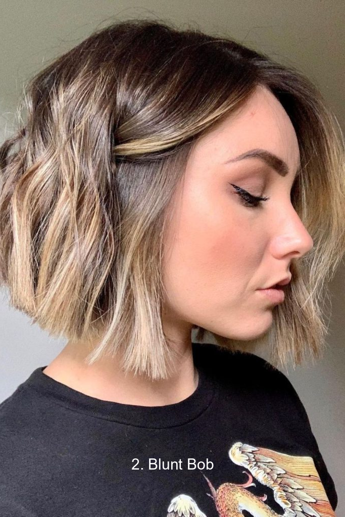 2. Blunt Bob