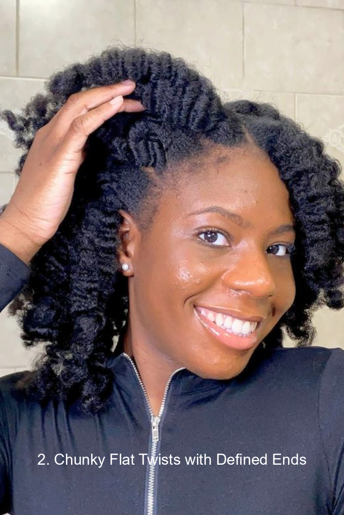 2. Chunky Flat Twists with Defined Ends
