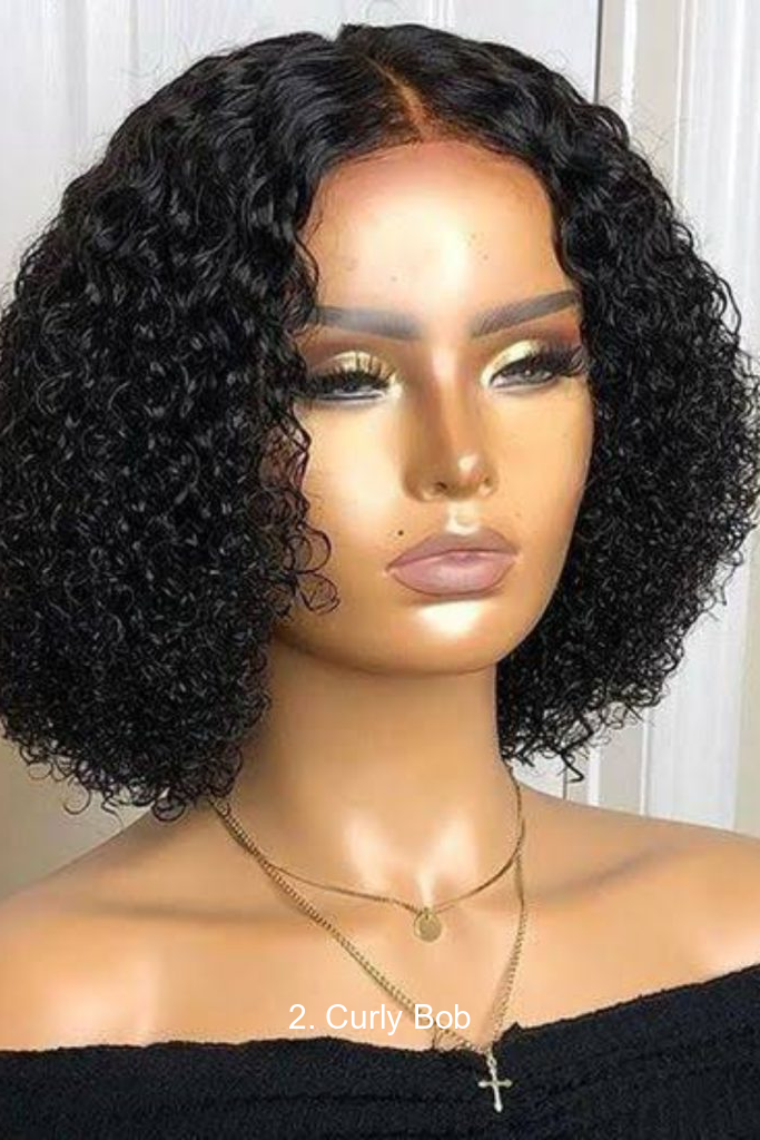 2. Curly Bob