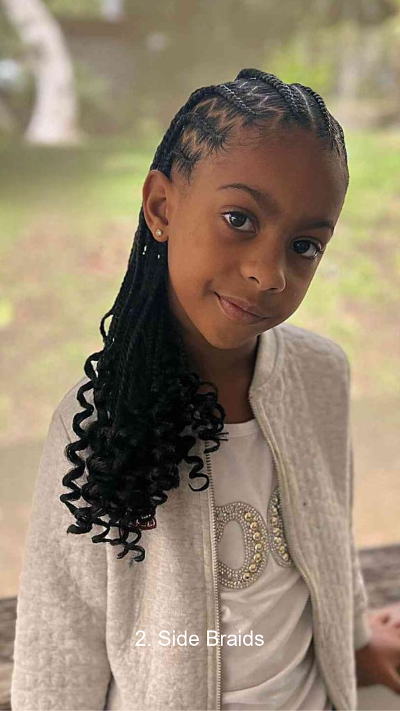 2. Side Braids
