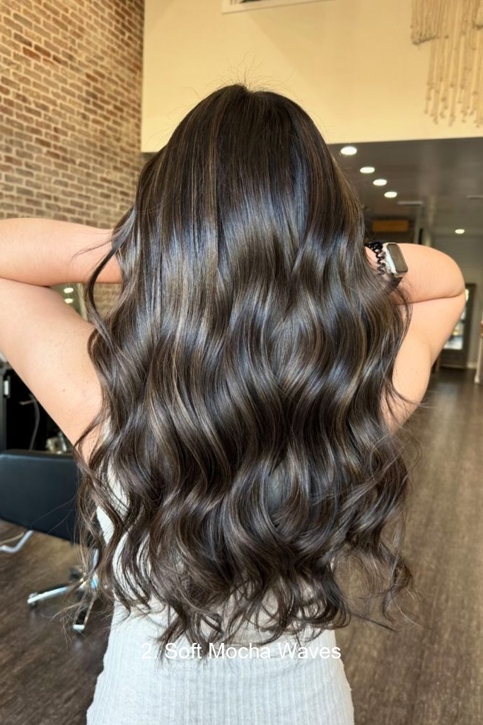 2. Soft Mocha Waves