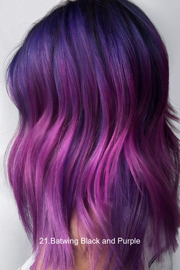 21.Batwing Black and Purple