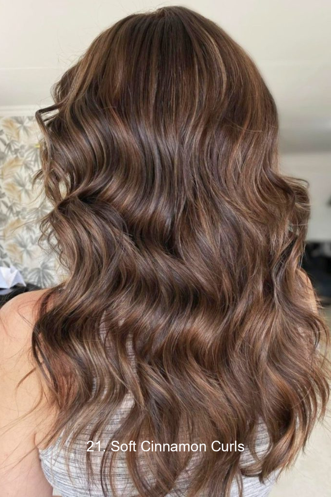 21. Soft Cinnamon Curls