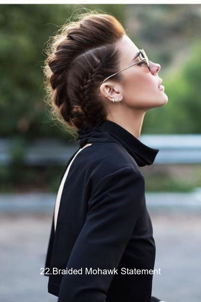 22.Braided Mohawk Statement