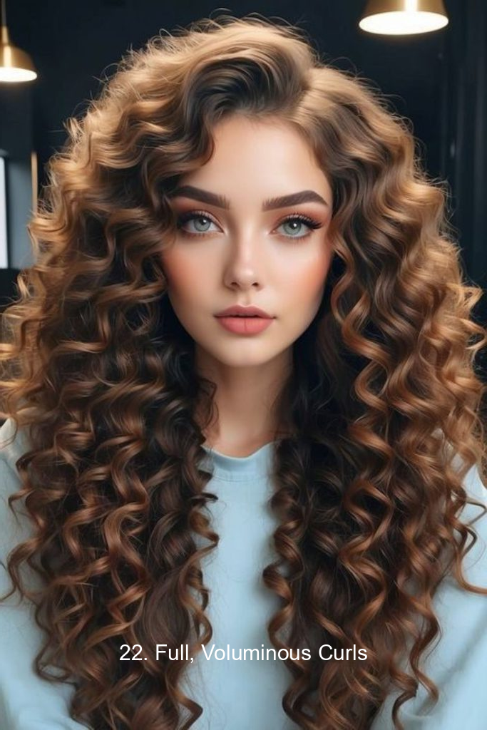 22. Full, Voluminous Curls