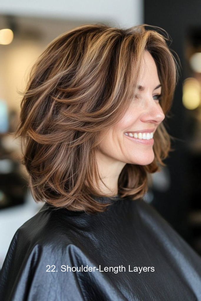 22. Shoulder-Length Layers