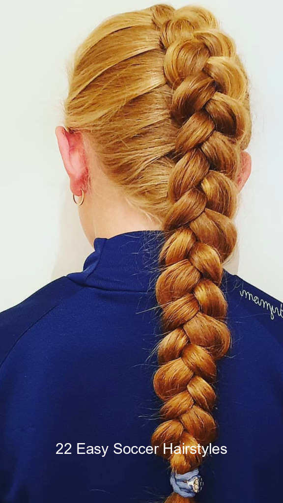 22 Easy Soccer Hairstyles