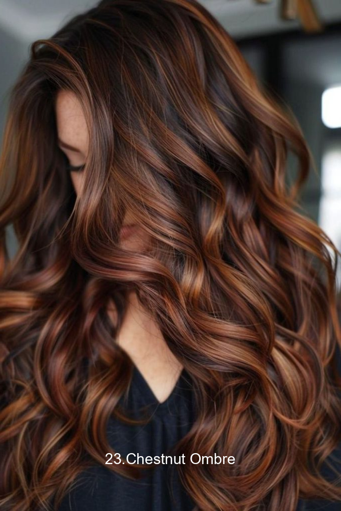 23.Chestnut Ombre
