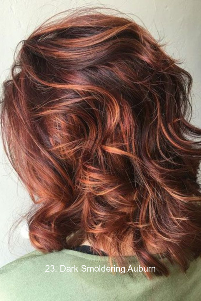 23. Dark Smoldering Auburn